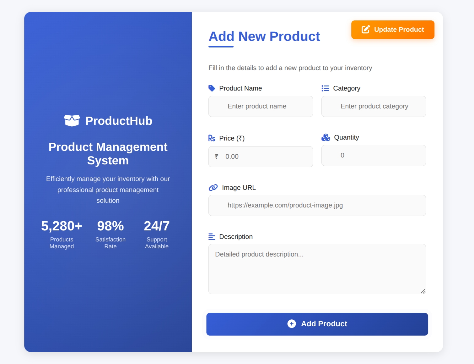 Add New Products